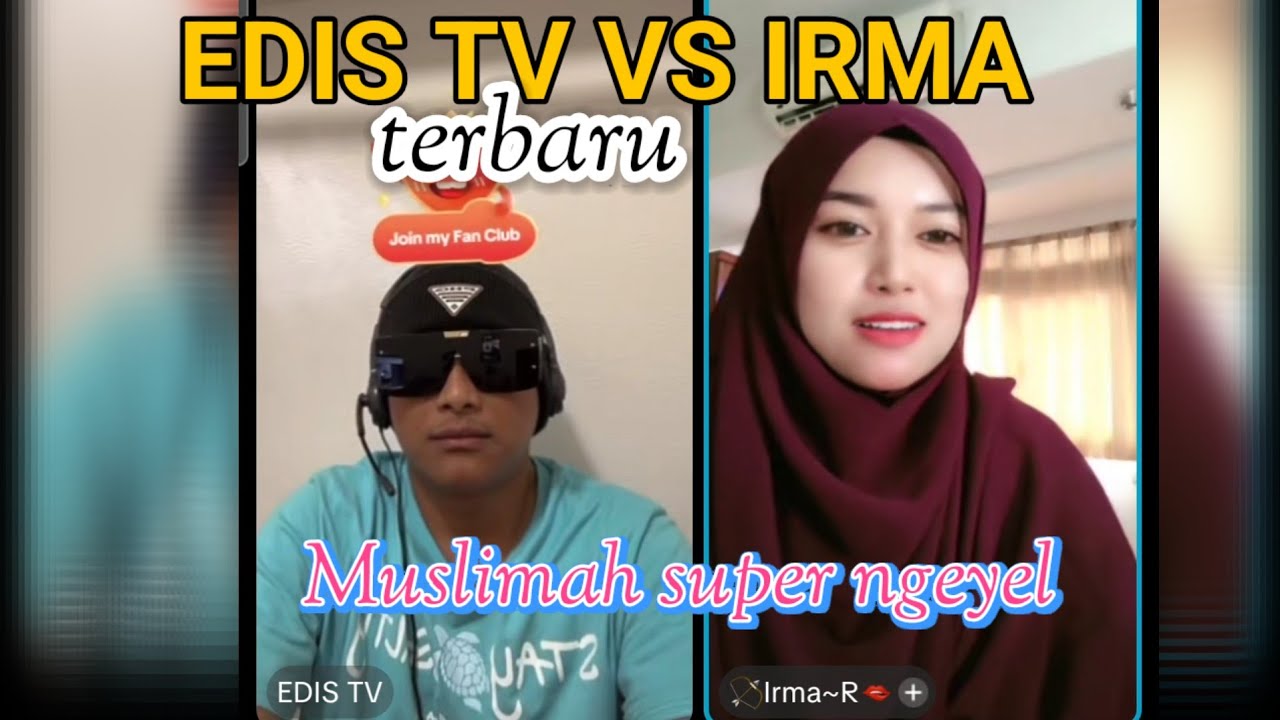 Muslimah ini super ngeyel diajarin Edis tv