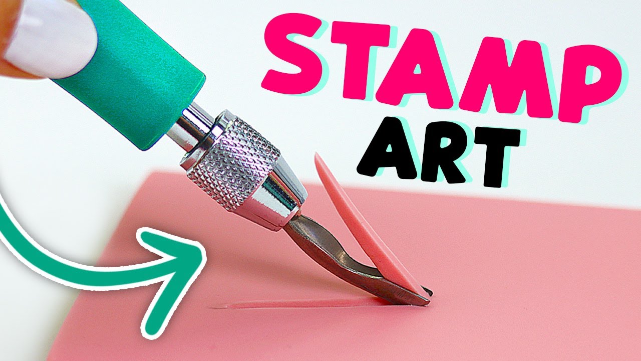 Carving my Art into STAMPS?! (so fun!!!)