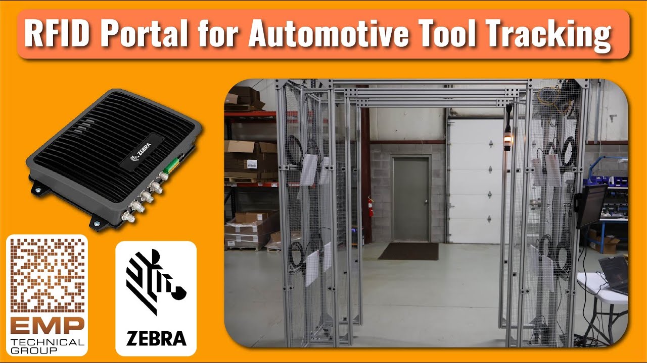 🔧 RFID Portal for Automotive Tool Tracking | EMP Tech Group In-Action