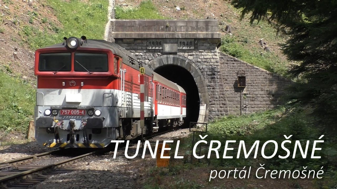 Tunel Čremošné - portál Čremošné 15.07.2016