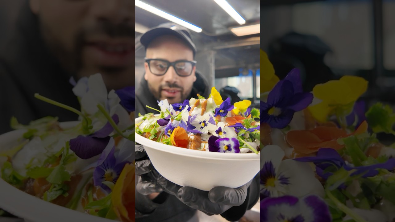 He brought flowers 💐🌺🌻🌸🌼