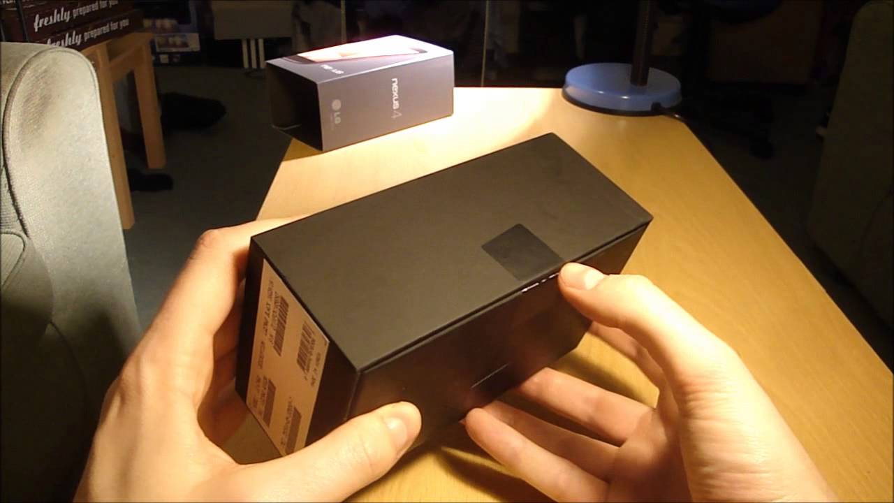 Google Nexus 4 Unboxing