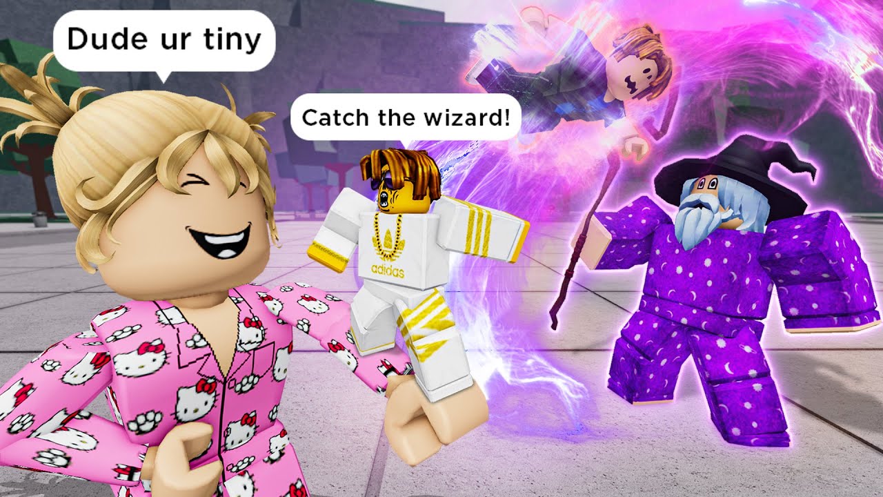 THE WIZARD'S WISH - ROBLOX The Strongest Battlegrounds Funny Moments (Part 16) 💪