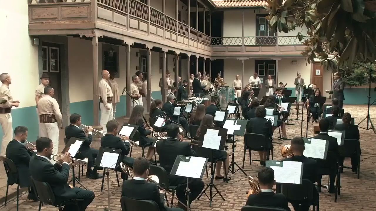 La Parranda de Teror y Banda de Música de Teror interpretan ¡Ay Teror! de Néstor Álamo (2020)