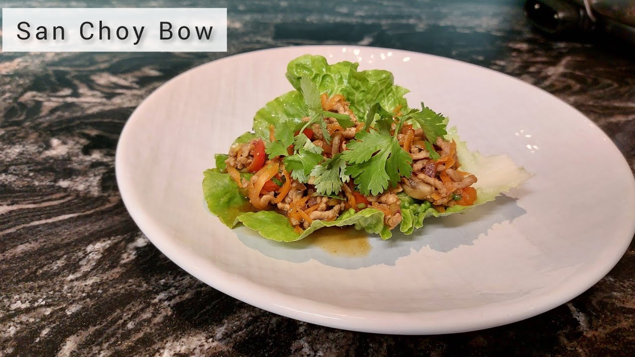 Easy Asian Dish with a TWIST - San Choy Bow - 30 minute meal