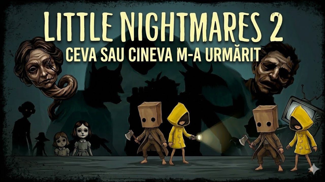 Little Nightmares 2 -Ceva sau cineva  m-a urmărit 😱😫😱