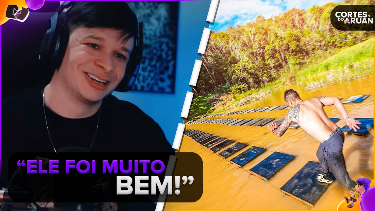 ARUAN REAGE: DESAFIO IMPOSSIVEL TENTE ATRAVESSAR O LAGO CONGELADO (RENATO GARCIA) - Cortes do Aruan