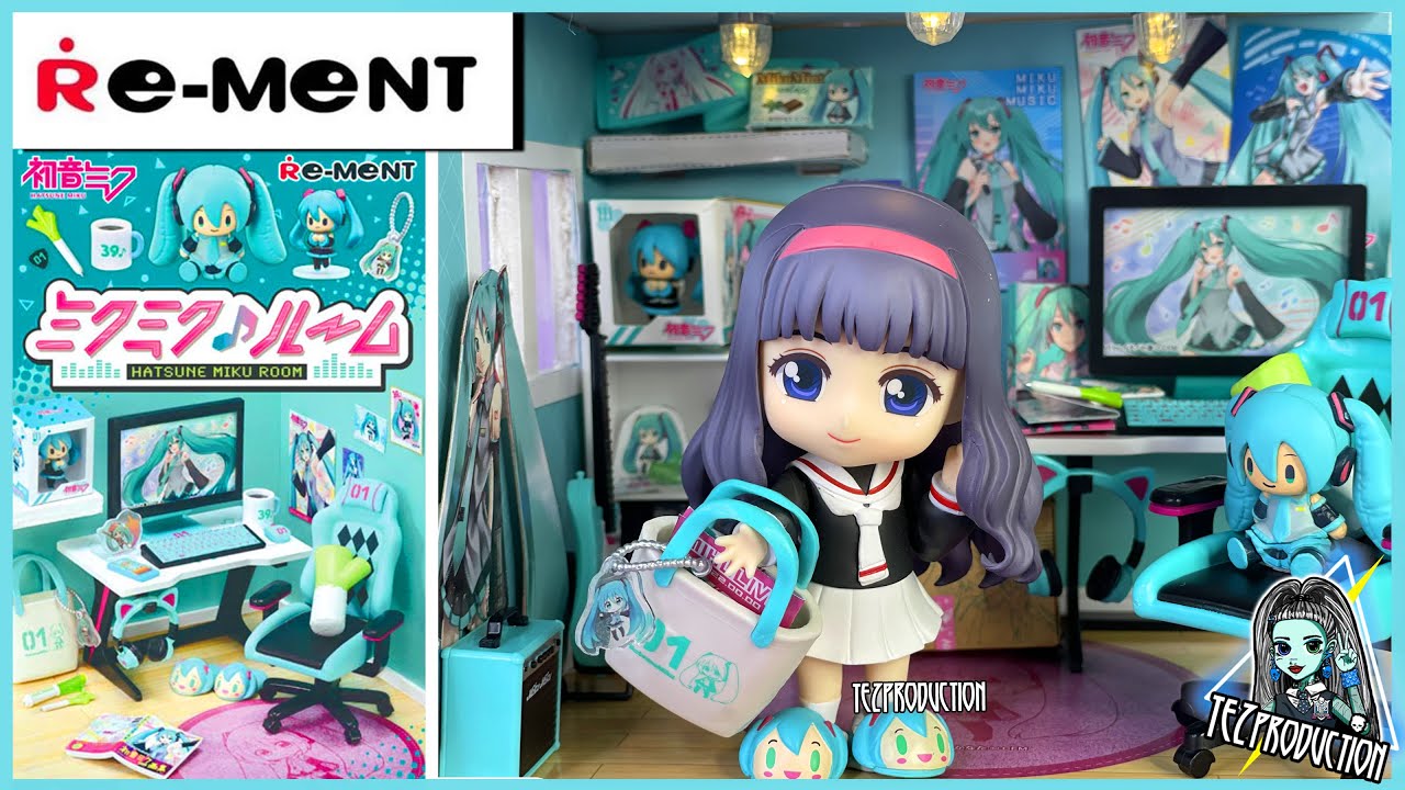 OUVERTURE FULL SET RE-MENT HATSUNE MIKU ROOM