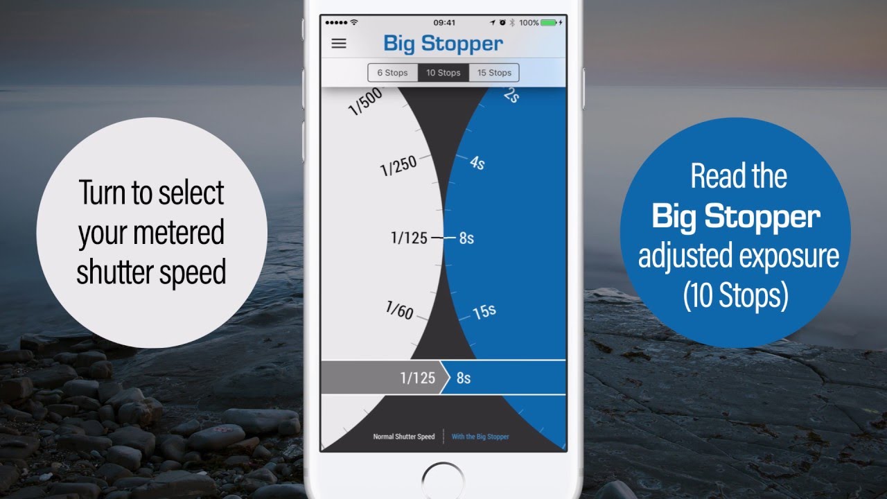 LEE Filters New App - Stopper Exposure Guide