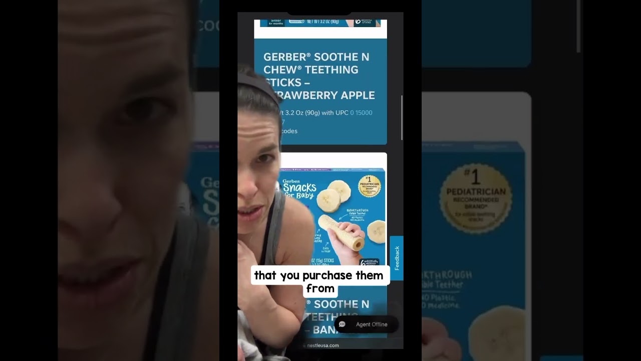 URGENT Baby Safety Alert Gerber Teething Sticks Recalled