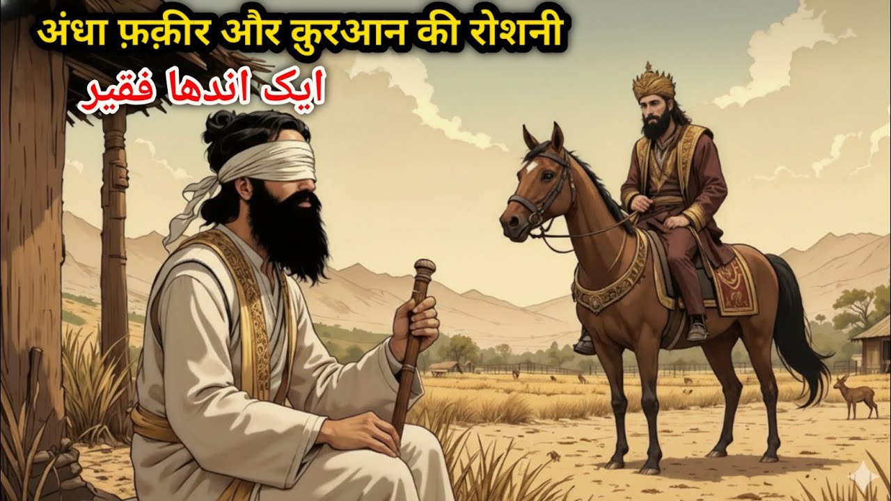 (part1)Andha Faqeer aur Ameer Aadmi | Ek Mulaqat Jisne Zindagi Badal Di | Islamic Emotional Story