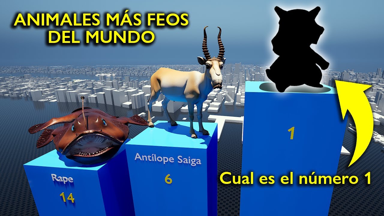 Los Animales M&Aacute;S FEOS del Mundo Y Son Espantosamente Feos 😲😱