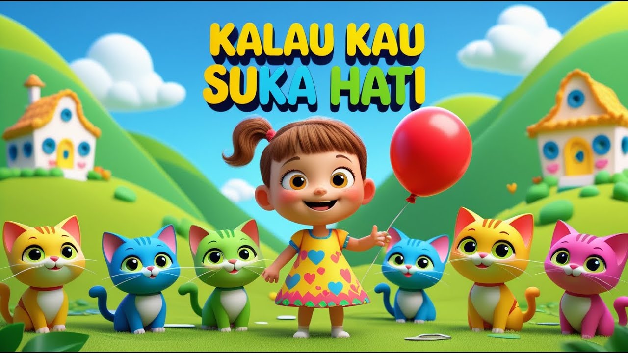 KALAU KAU SUKA HATI - KUMPULAN LAGU ANAK DAN BALITA TERPOPULER | Gudhel Fun