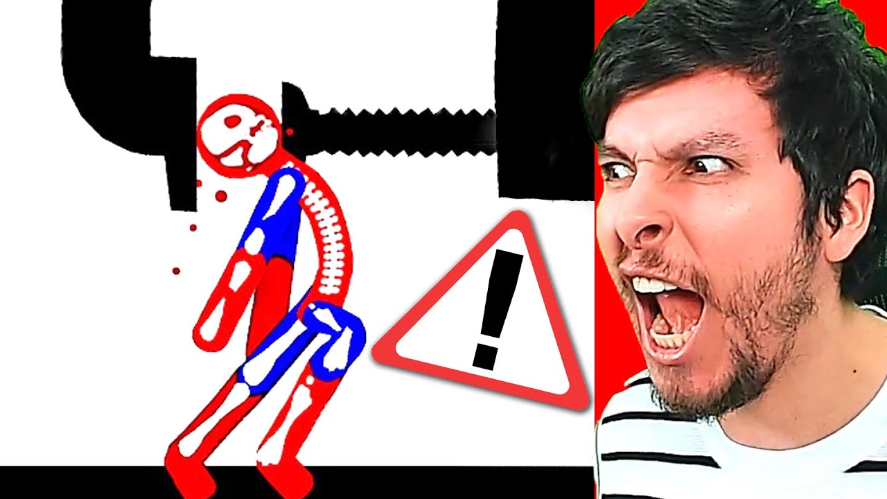 Me ROMPÍ todos LOS HUESOS !! - Stickman Destruction 3 Heroes