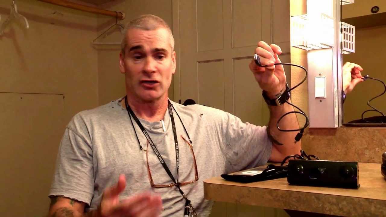 Henry Rollins loves his foxl speaker