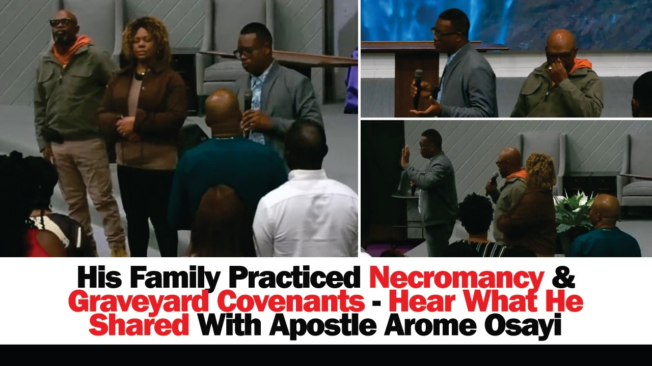 His Family Practiced Necromancy & Grave Covenants 🔥 — Hear What He Shared with Apostle Arome Osayi 🙏