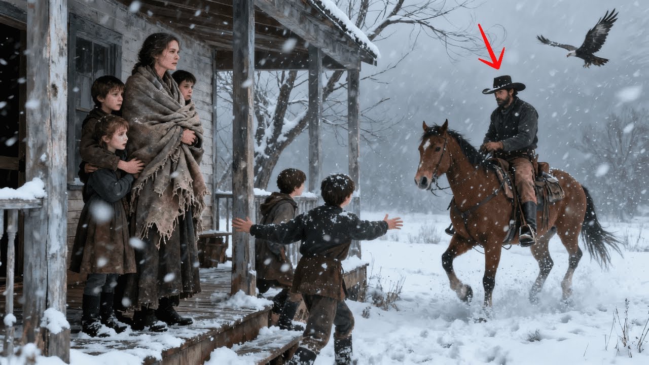 Widowed and Alone With Children — A Cowboy Refused to Ride Past