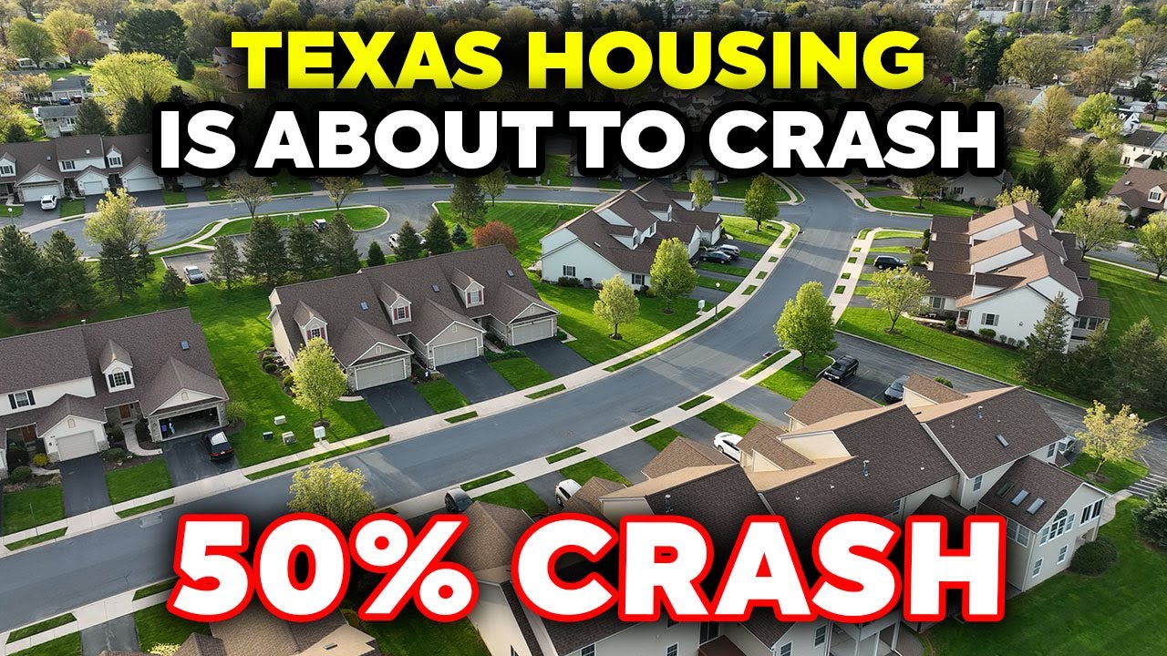 10 Texas City Where Home Price will Crash in 2025