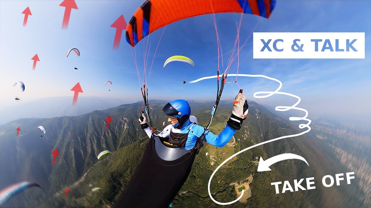 Парапланеризм XC & РАЗГОВОР - Полёты по пересечённой местности в Бассано, Италия