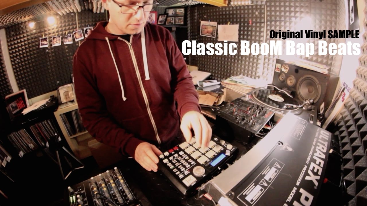 Old School BOom Bap Beats Mpc 500 Original Vinyl Sample (Video)
