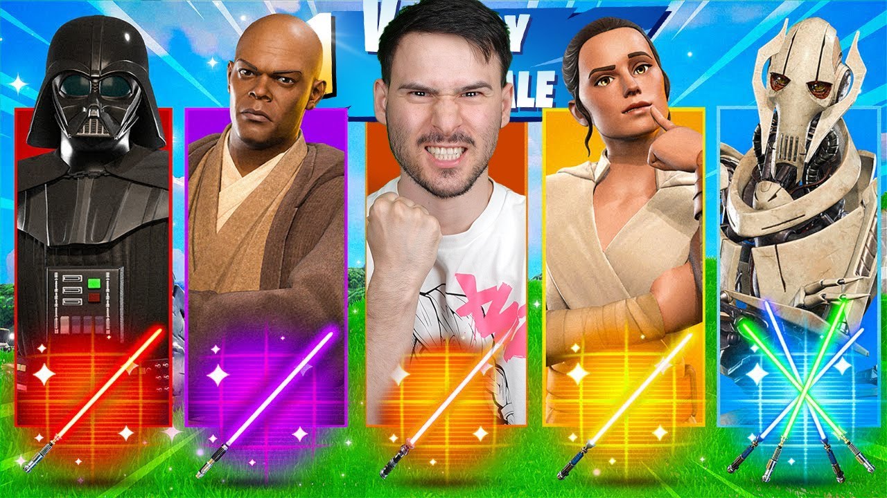Станах ЧАСТ ОТ ТЪМНАТА СТРАНА😈Fortnite Star Wars Challenge