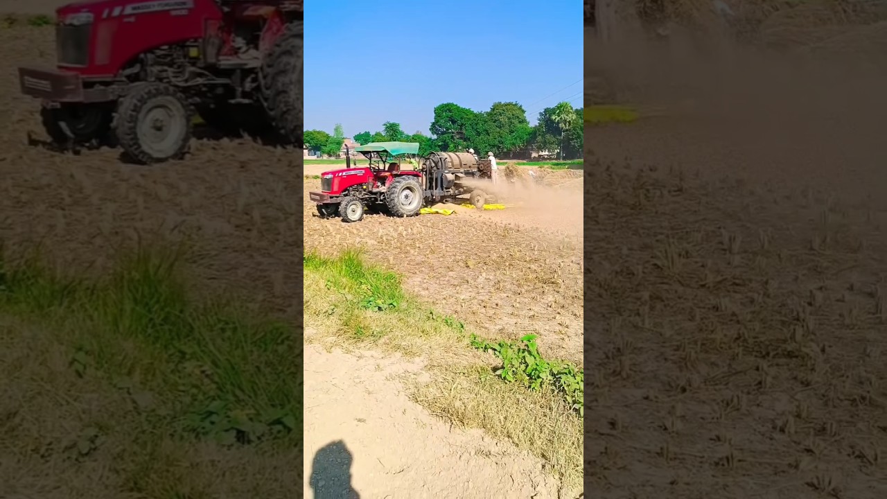 #farming Ek sath do kam #viralreels #viralvideo
