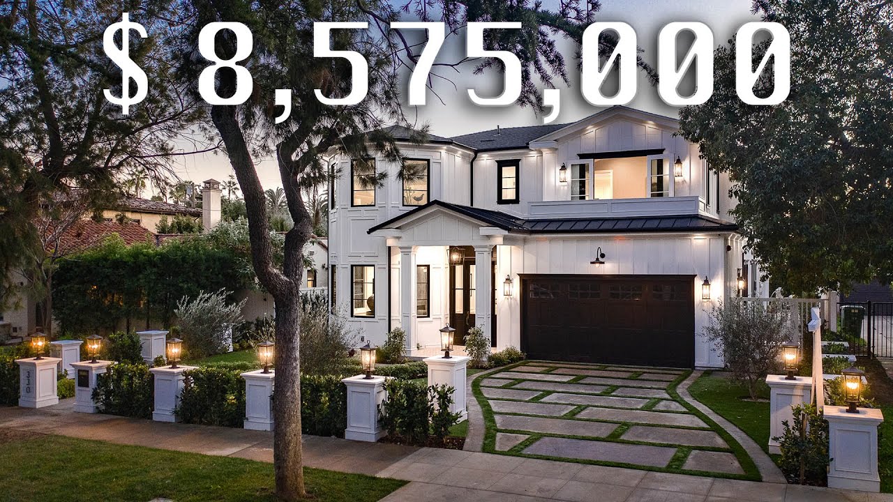 $8,575,000 Santa Monica LUXURY House Tour
