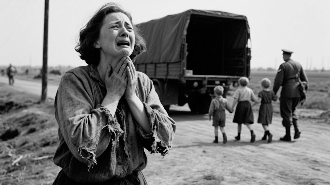 Мать немецкой военнопленной наблюдала, как американские солдаты увозили её троих детей. Что произ...
