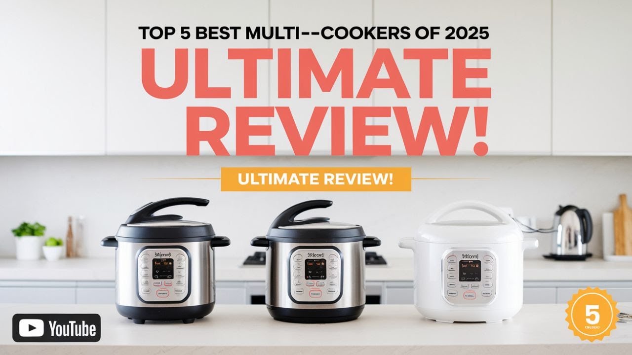 The 5 Best Multi-Cookers of 2025 &ndash; In-Depth Reviews & Buying Guide!