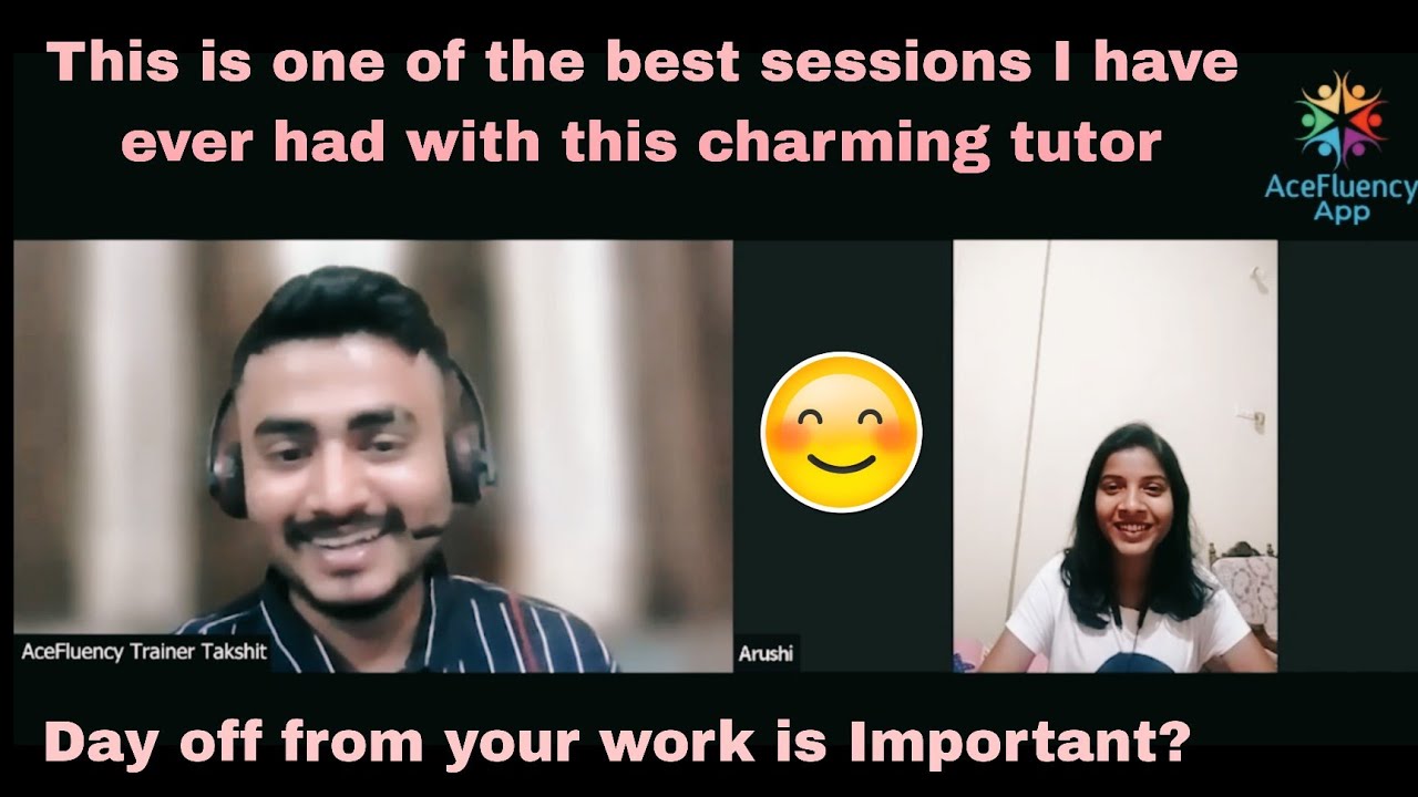 Exquisite conversation with Acefluency trainer Takshit @learnandconverse #spokenenglish #english