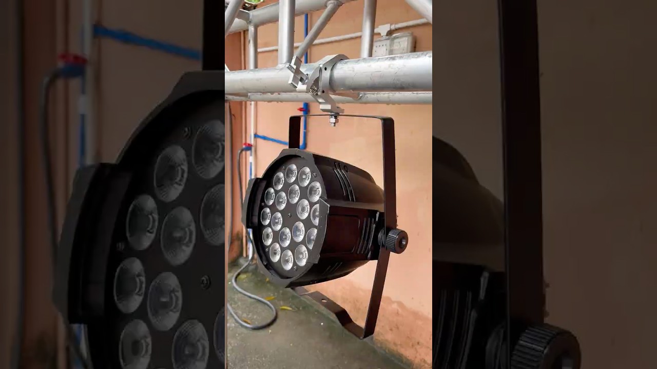Powerful 18x18W LED PAR Light – Best for Stage, Events & DJ Lighting!