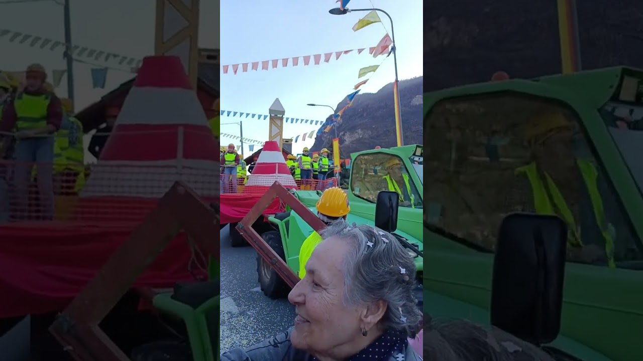 ALCUNI DEI CARRI DI CARNEVALE PONT SAINT MARTIN