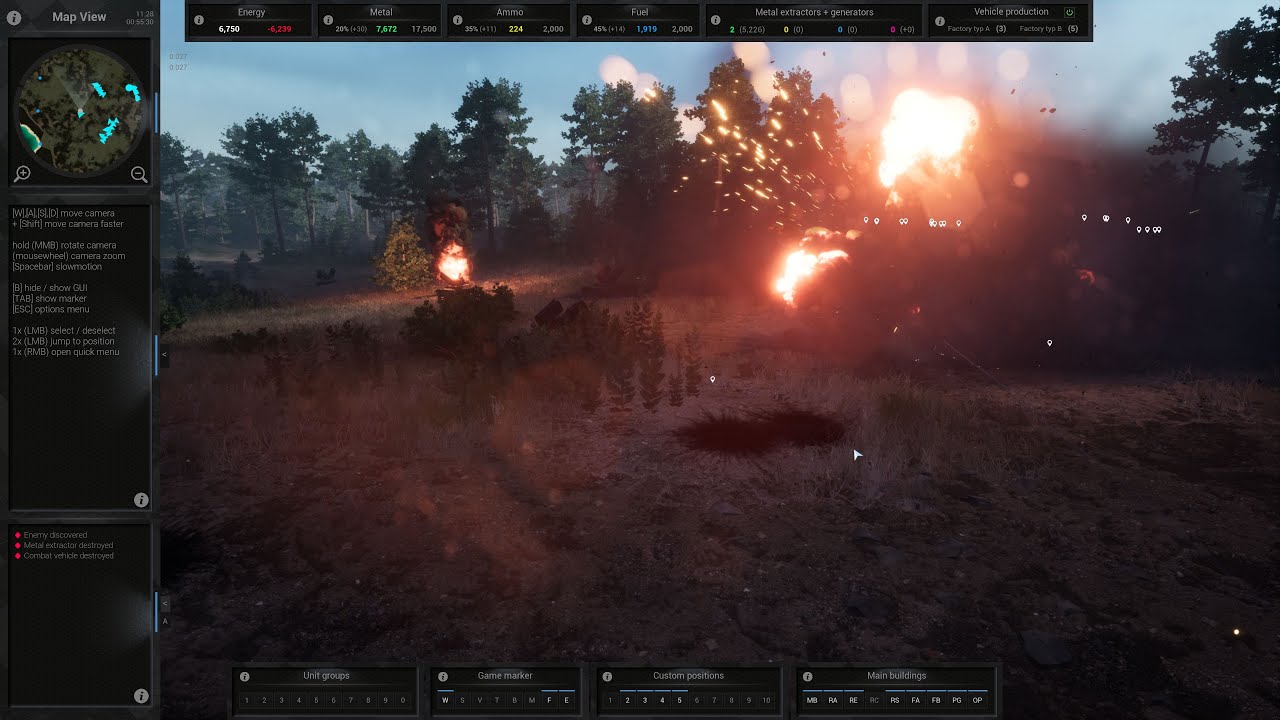 Hyperwar Alpha 0.856 - pure gameplay
