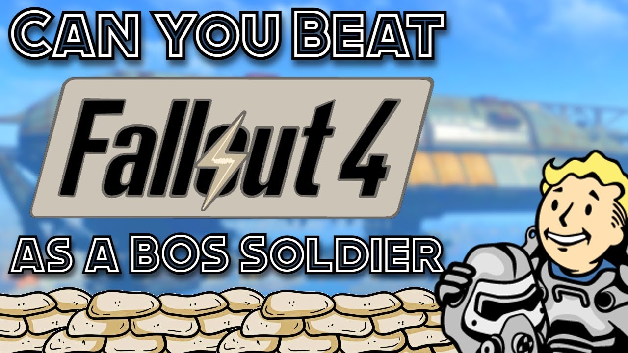 Сможете ли вы ПОБЕДИТЬ Fallout 4, играя за солдата Братства?