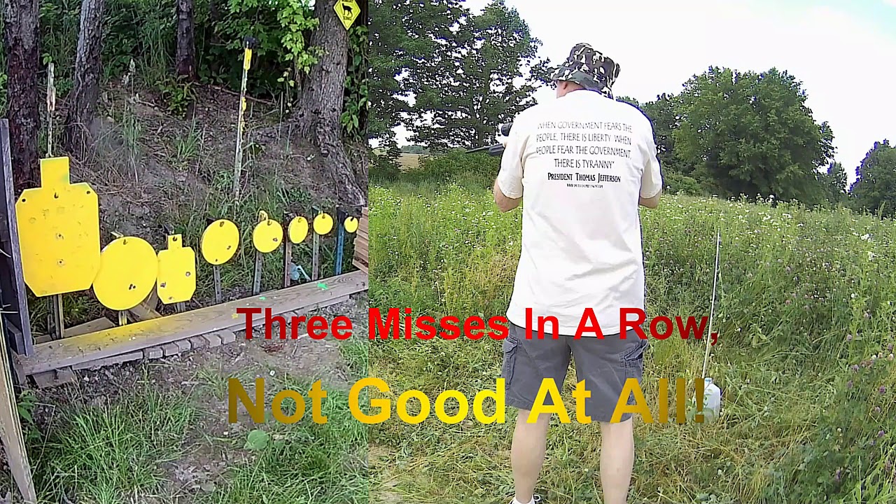 Rossi RB22 .22 LR Standing At 30 Yards