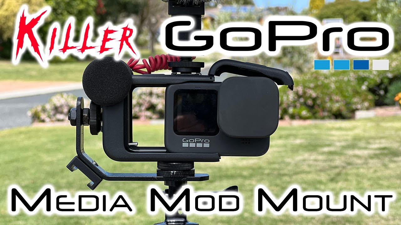 Крепление Killer GoPro Media Mod — замена аккумулятора/SD-карты за считанные секунды