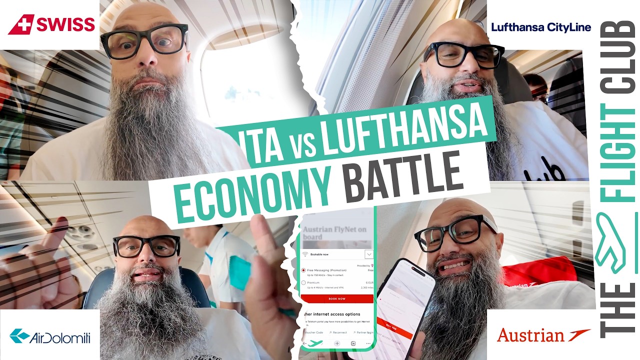 ECO showdown! ITA, Lufthansa, Swiss, Austrian, Air Dolomiti: tutte le differenze, chi è la migliore?