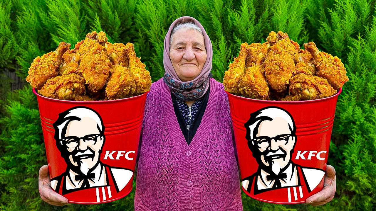Рецепт Хрустящей Курицы KFC От Бабушки: Большие Куриные Ножки, Хруст Которых Можно Услышать!