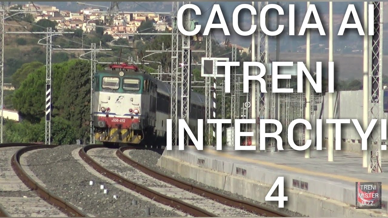 Caccia ai treni intercity siciliani. Parte 4'.E 656 492 fondazione FS.