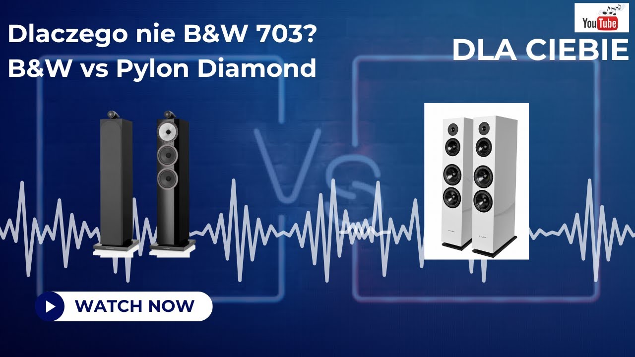Dlaczego nie B&W 703? | Pylon Audio Diamond 30 mk II | DOBRE bo polskie | Melodyjność, scena i BASSS