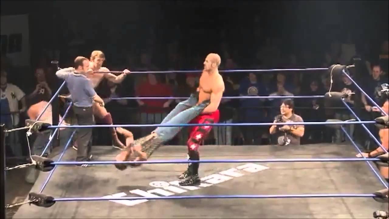 CHIKARA: Antonio Cesaro 100 Rotation Giant Swing