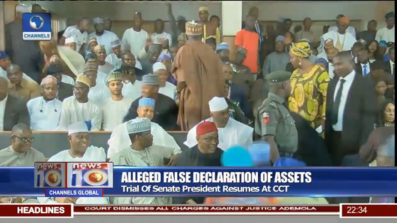 Trial Of Senate President Bukola Saraki Resumes At CCT