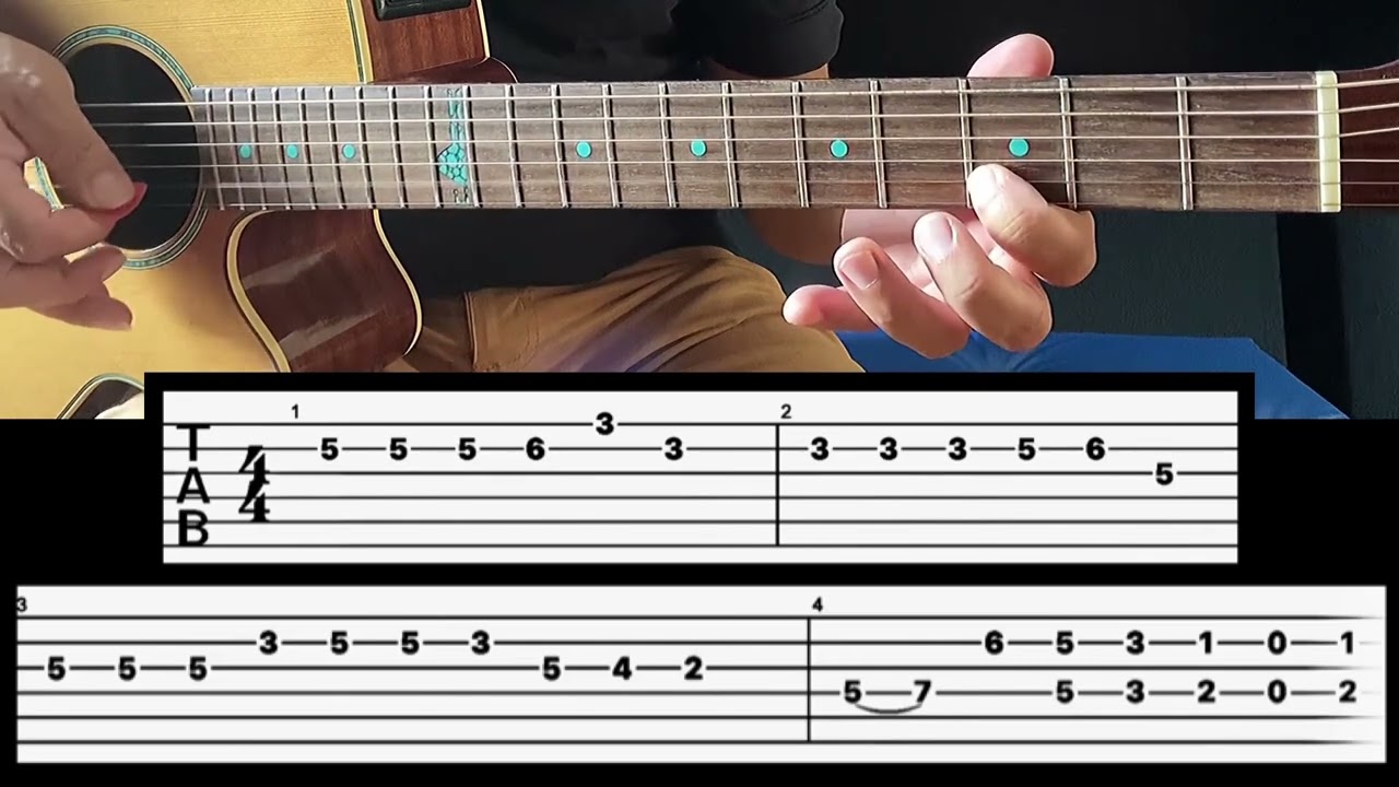 Aprenda esse Solo Lindo no Violão com Tablaturas (Bruno & Marrone)
