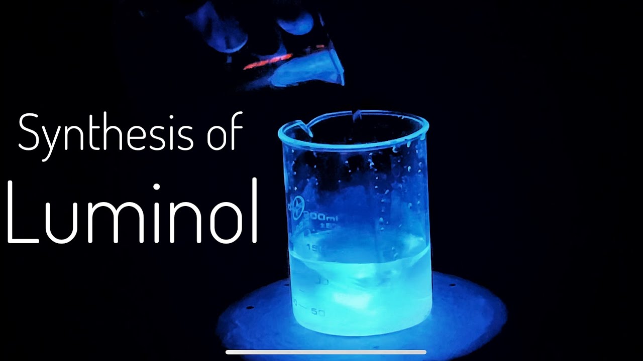 Luminol  synthesis ( Chemiluminescence )