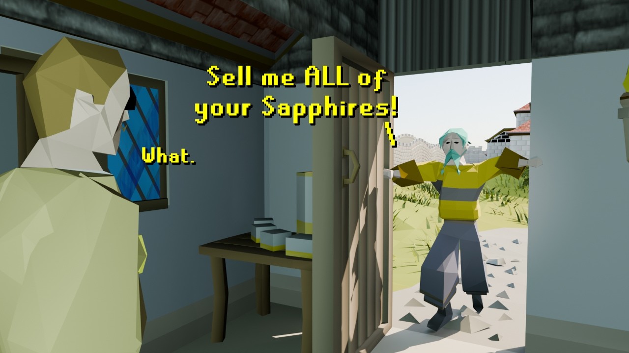 World Hopping Thousands Of Times On My Chunk Account For 83 Crafting