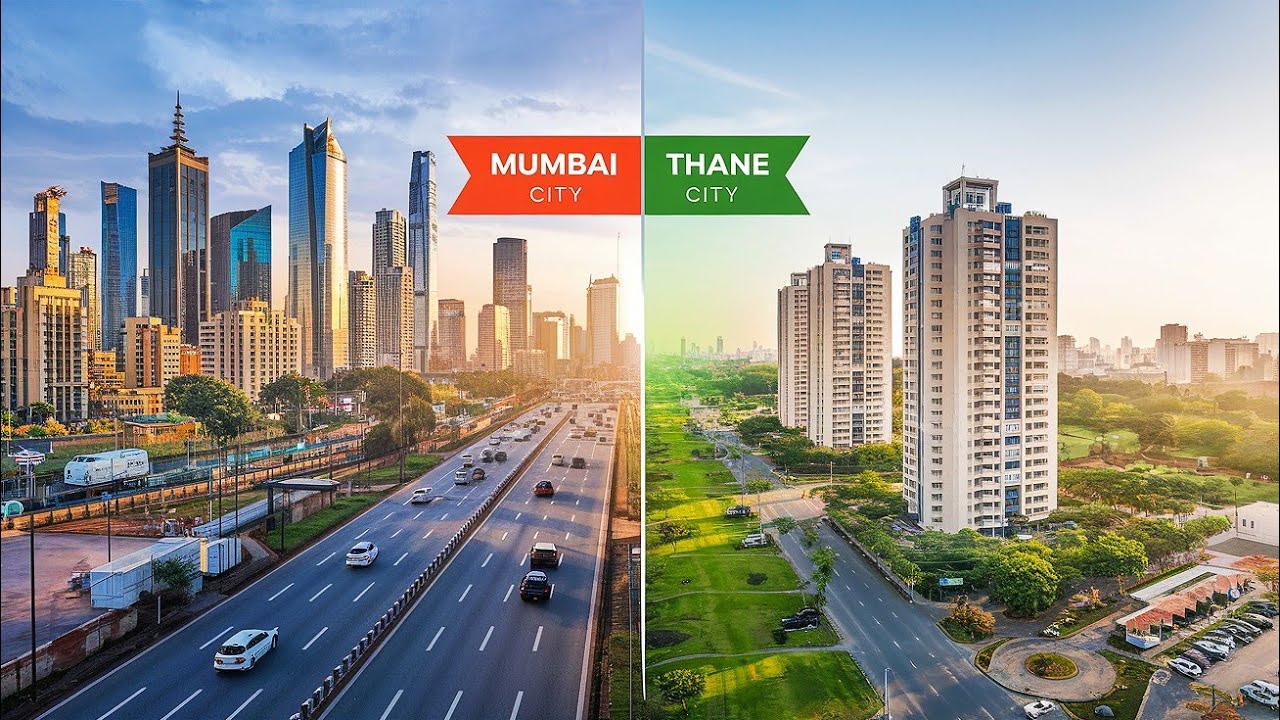 Mumbai VS Thane City | Mumbai City And Thane City Maharashtra