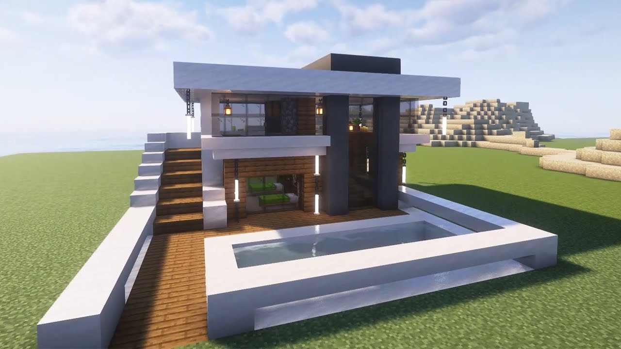 🏙️ NEXT LEVEL Hi-Tech House Build in Minecraft