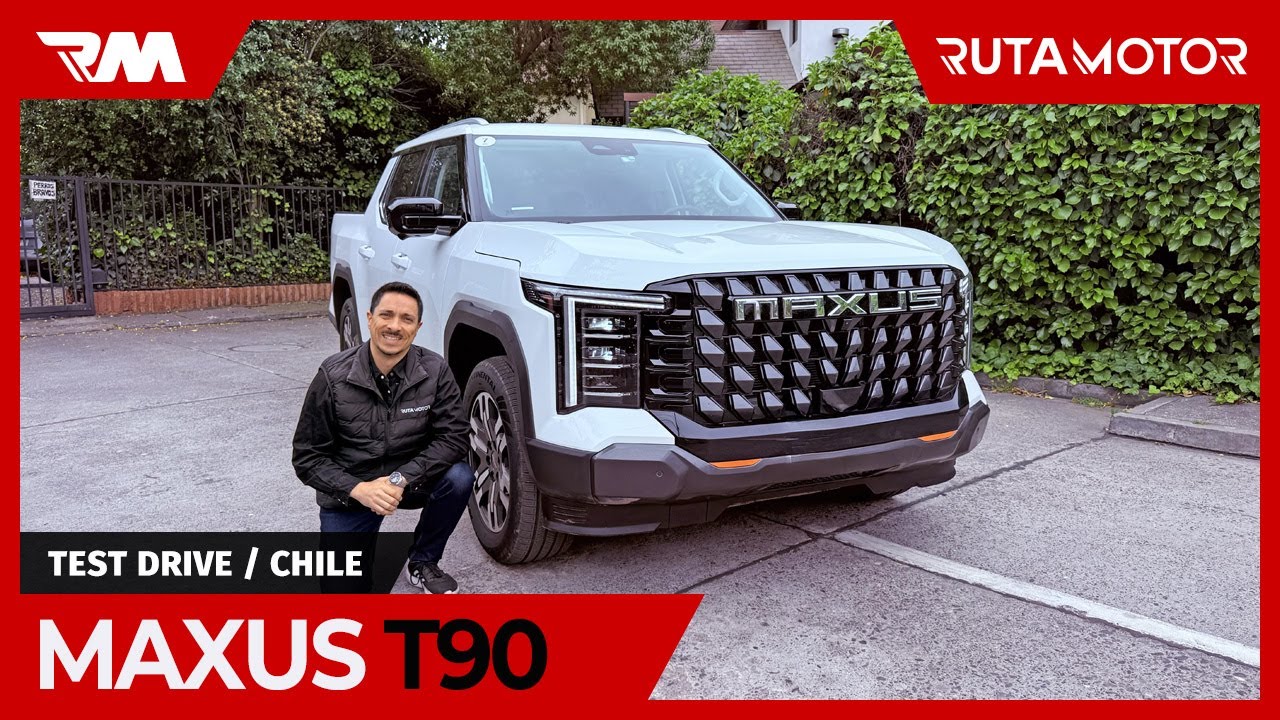 Maxus T90 - La enorme pickup que cambia todo menos el nombre y llega con todo m&aacute;s grande que antes 
