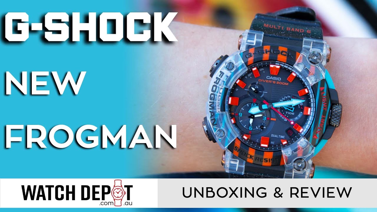 Лягушка возвращается! G-Shock Poison Dart Frog GWFA1000APF-1A | Распаковка и обзор