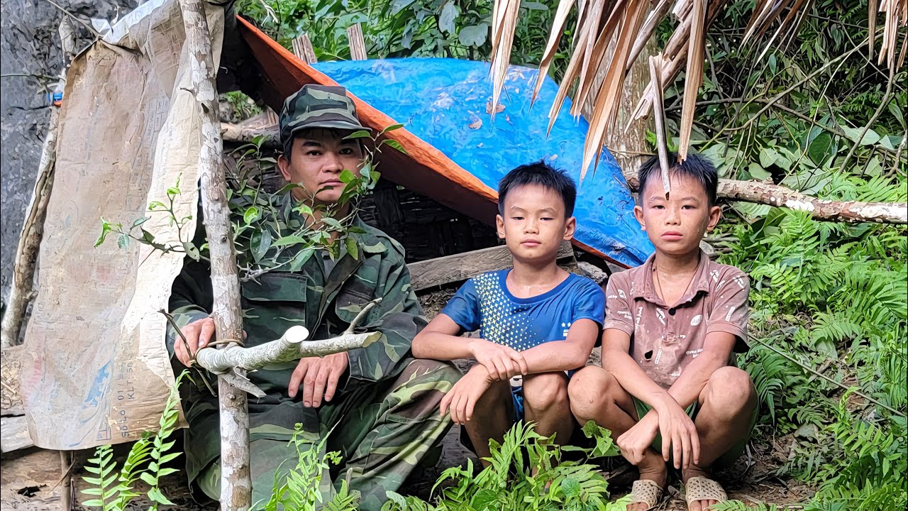 Buy more chicks to raise together and make a chicken coop | Orphans Boys Daily Life